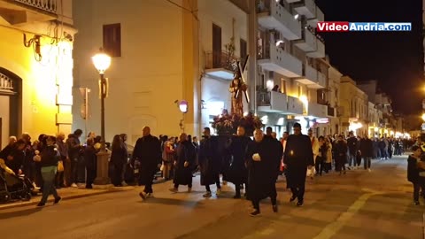 Andria: processione dei Misteri del 29 marzo 2024