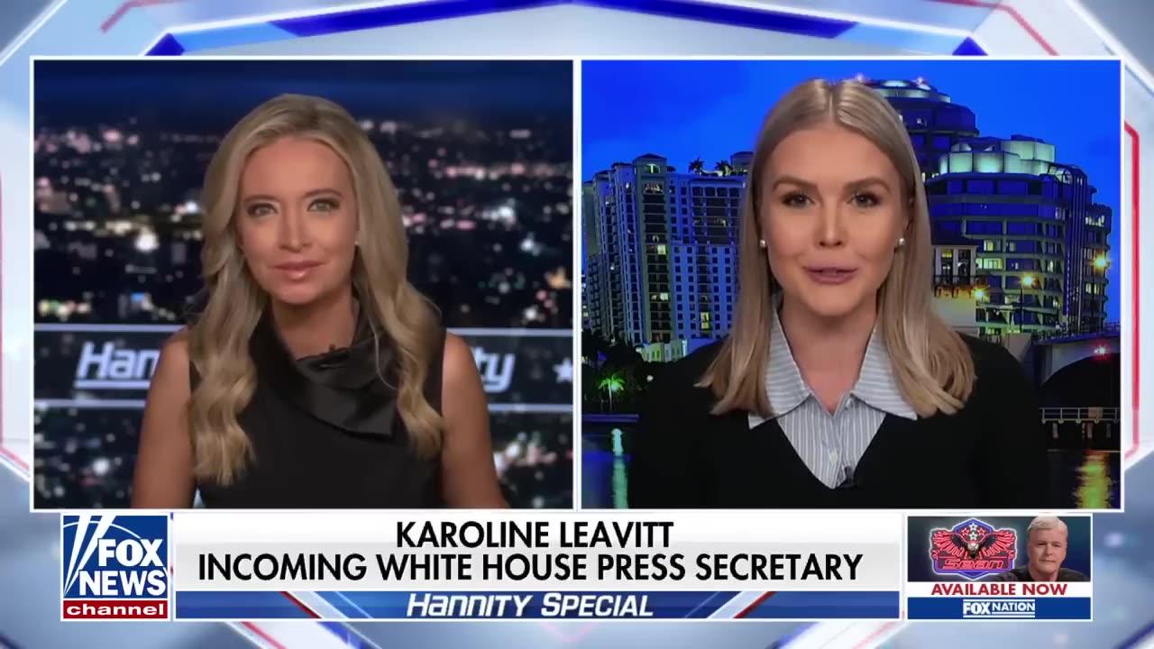 Trump’s incoming press secretary Karoline Leavitt laughs off ‘The View’s’ recent theory