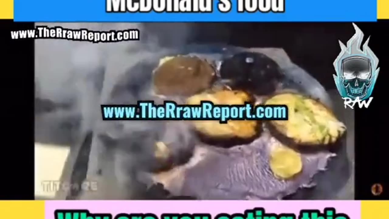 Guy Pours Melting Copper on MacDonald Burger