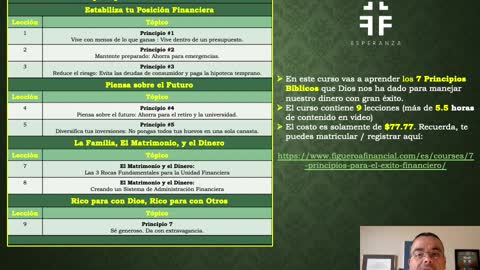 ¡Aquí está El Curso 7 Principios para el Éxito Financiero!