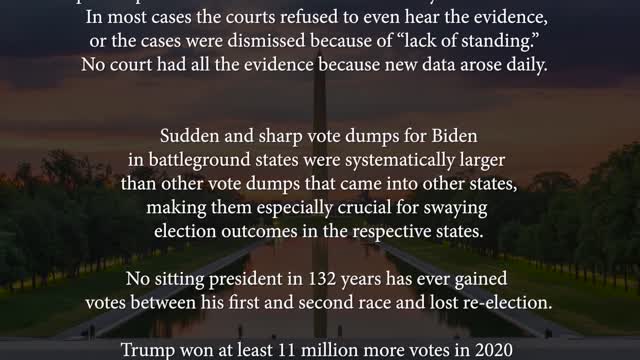 Unmasked 2020 Election