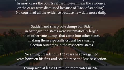 Unmasked 2020 Election