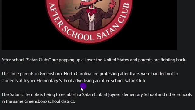 Another Satan Club Protested Against