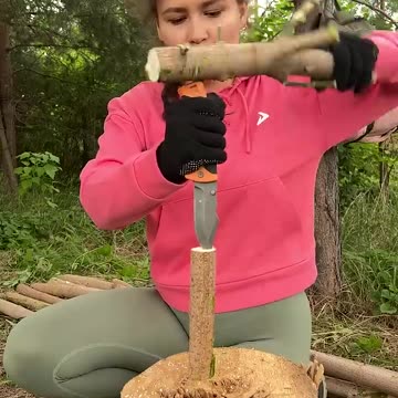 You may need this🔪#camping #survival #bushcraft #outdoors
