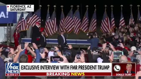 Fox News’ Sean Hannity asks Donald Trump if he’s running in 2024