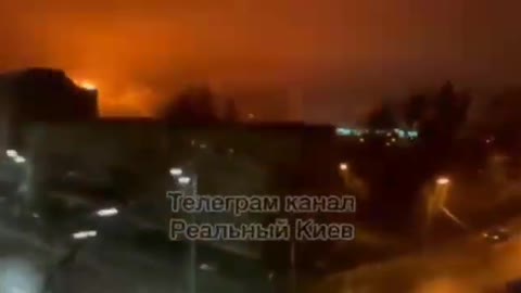 Huge Explosion Rocks Kyiv - Russian Invasion of Ukraine