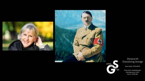 Jobbigt för S när Margot Wallström & Hitler är på samma lista