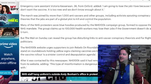 Media LIES about NHS100k Freedom Protest