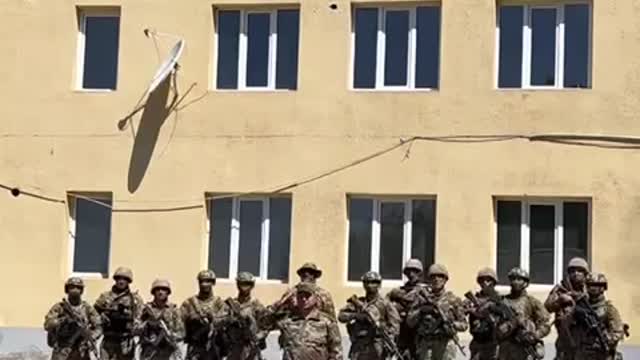 Azerbaijani forces have taken over the city of Lachin