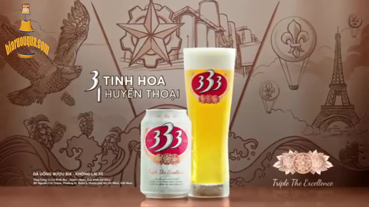 Bia 333 Tết 2021 - NHÂN 3 THỊNH VƯỢNG - Tinh hoa 1 huyền thoại