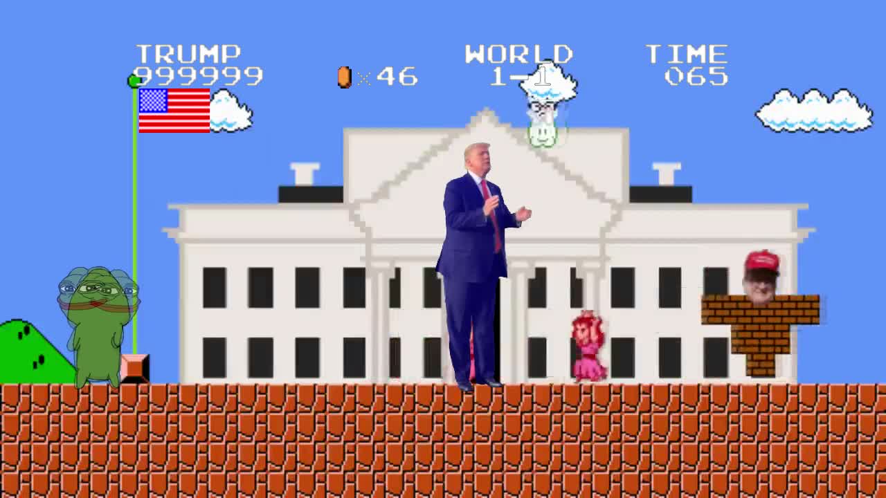 HILARIOUS: Biden Harris Mario Brothers