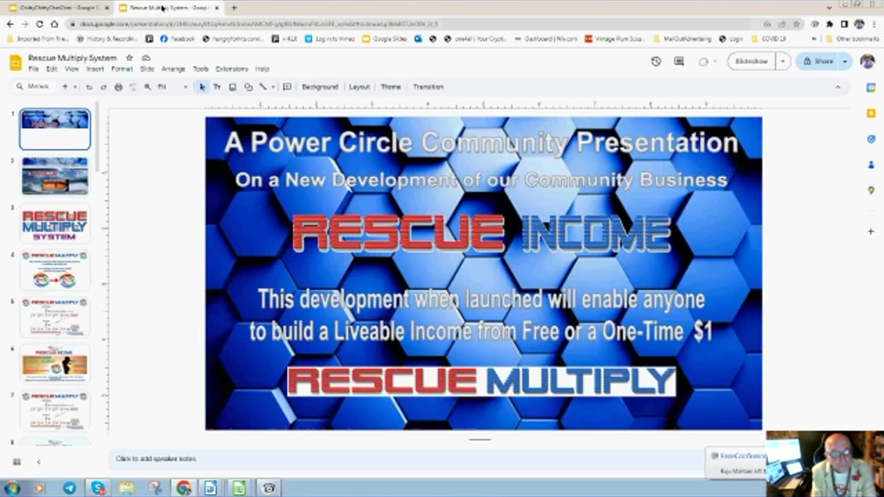 Rescue Income Chitty Chitty Chat Chat Webinar 29th Oct 2024