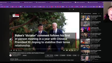 Blinken's face shows horror after Biden called Xi a dictator