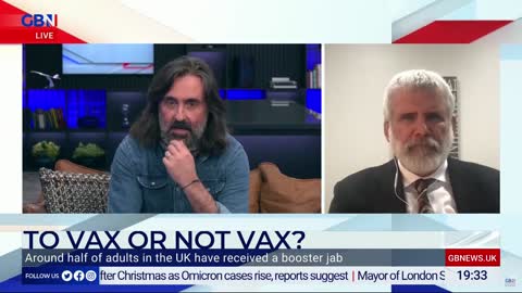 Dr Robert Malone's appearance on GB News with Neil Oliver (18 December 2021)