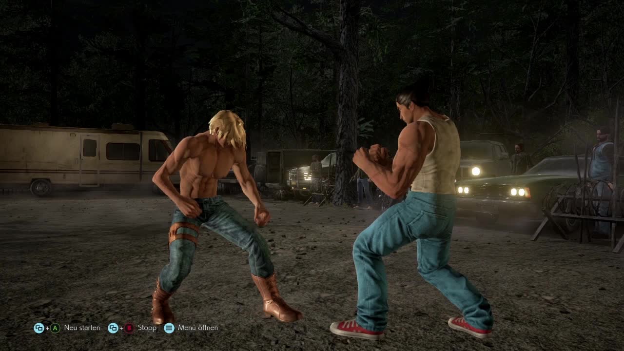 T7-005 Leo vs Kazuya in Defensive Training