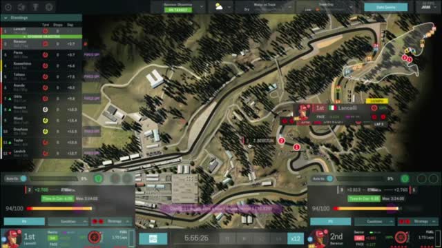 Motorsport Manager - Season 3 - Round 2 - Belgium
