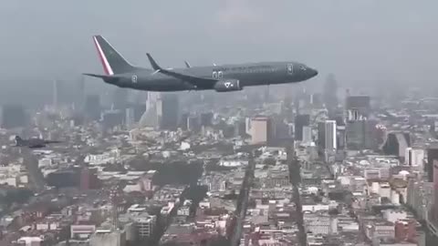 RS - F-5E Tiger II y Boeing 737 NG de la Fuerza Aérea Mexicana