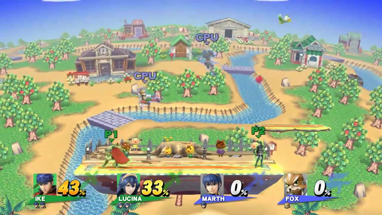 Super Smash Bros 4 Wii U Battle671