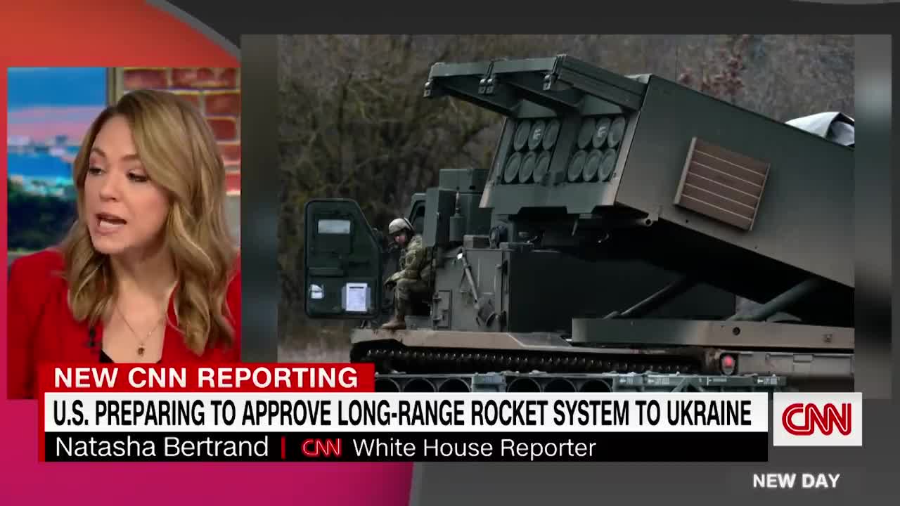 US APPROVE LONG - RANGE ROCKET SYSTEM TO UKRAINE