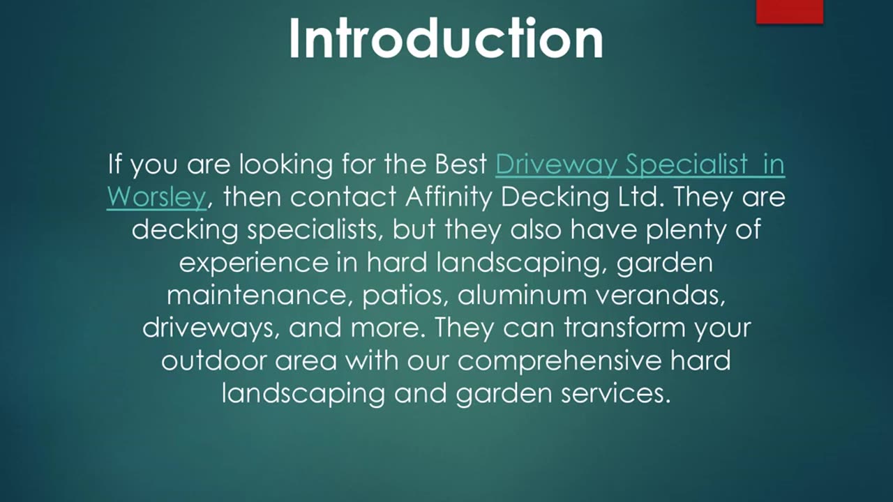 Best Driveway Specialist in Worsley