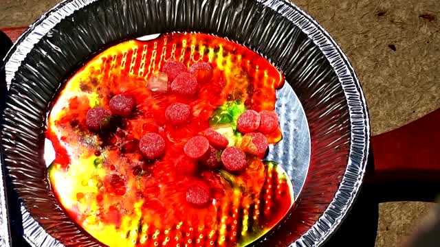 Timelapse: Gummy bears liquify in Canadian heat