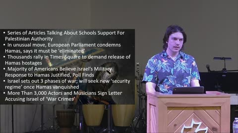 WEEKLY WAR BRIEFING --- 2023 October 22nd--- Johnathan Smith