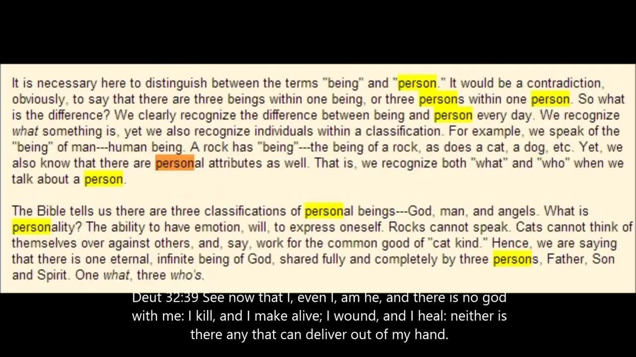 Trinitarians, define person?