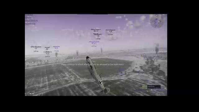 AWESOME BF-109 Kill!