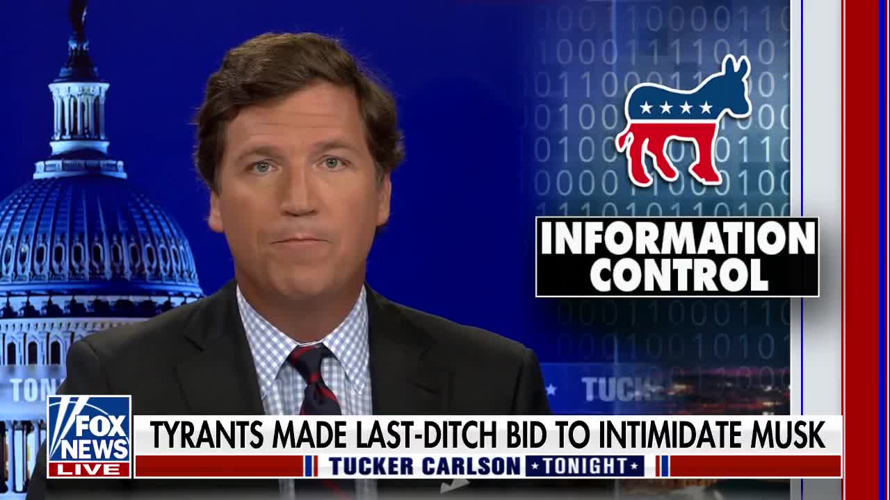 Tucker: The left's monopoly on speech and information has been broken
