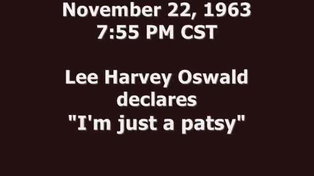 Lee Harvey Oswald: "I'm Just a Patsy" | The Washington Pundit