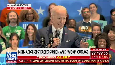WATCH: Biden Supporters Laugh Nervously as He Talks to Woman in Crowd