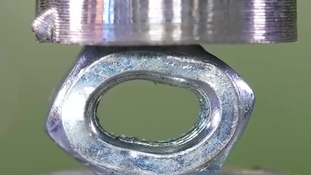 Hydraulic Press vs. AXE