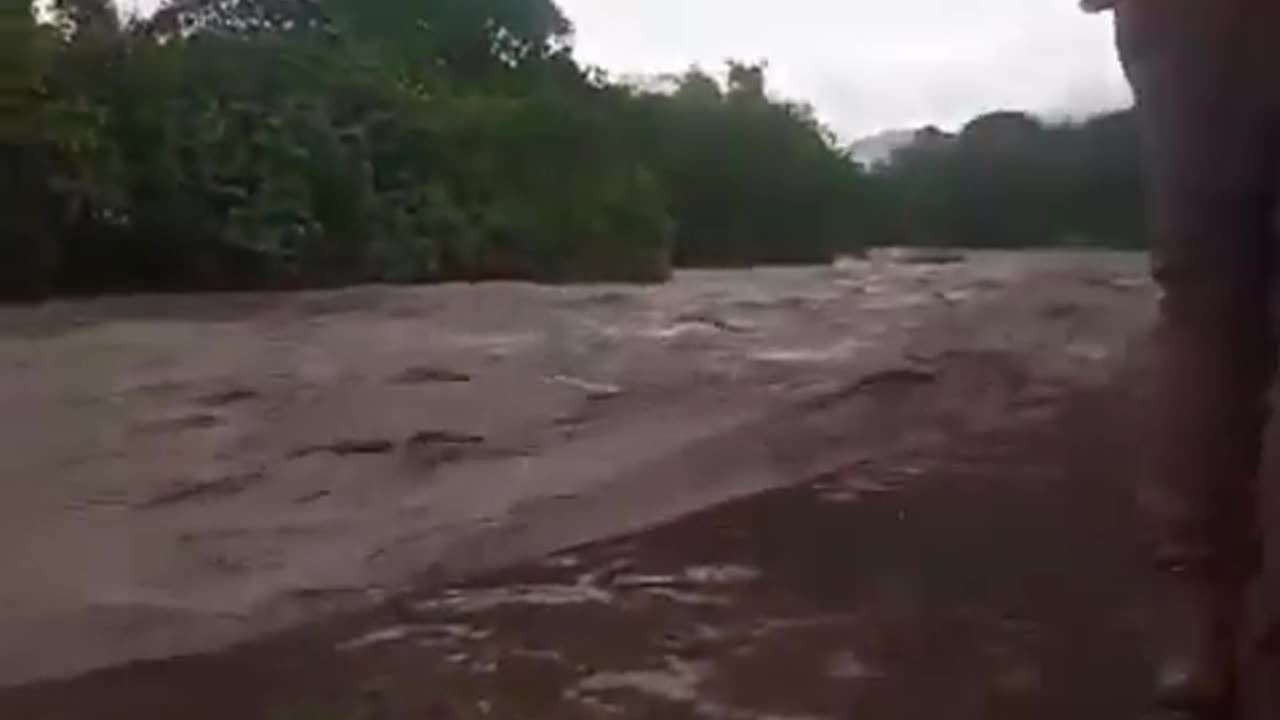 Creciente del río en Cimitarra