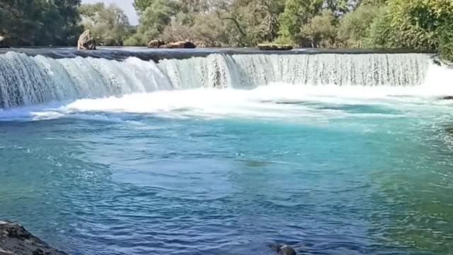 Waterfalls in a River