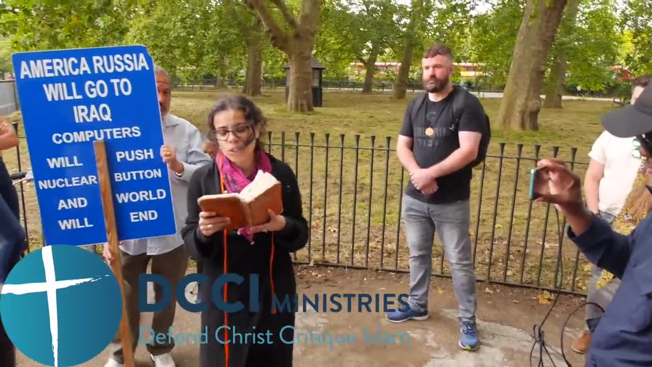 All run away from the answer Speakers Corner