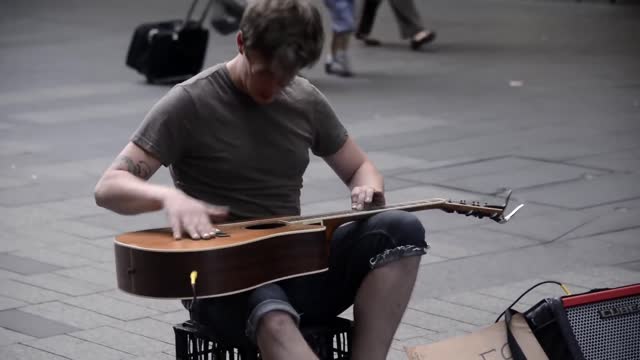 Amazing Guitar musician