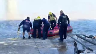 Fire Department saves woman from river