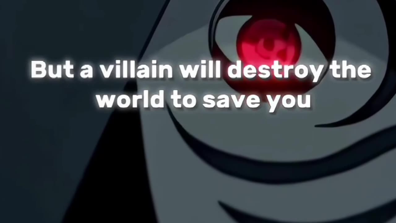 Difference between a hero and villain