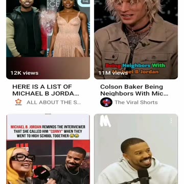 Why do you love Michael B Jordan?