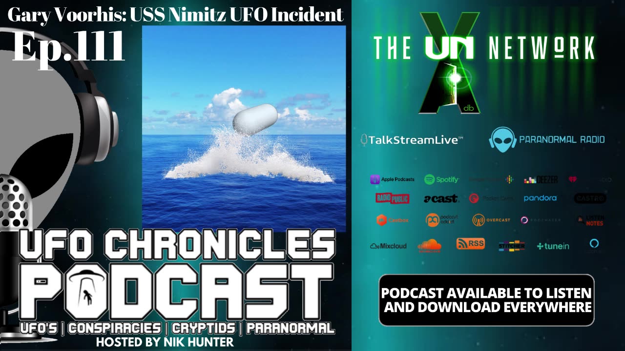 Ep.111 Gary Voorhis: USS Nimitz UFO Incident