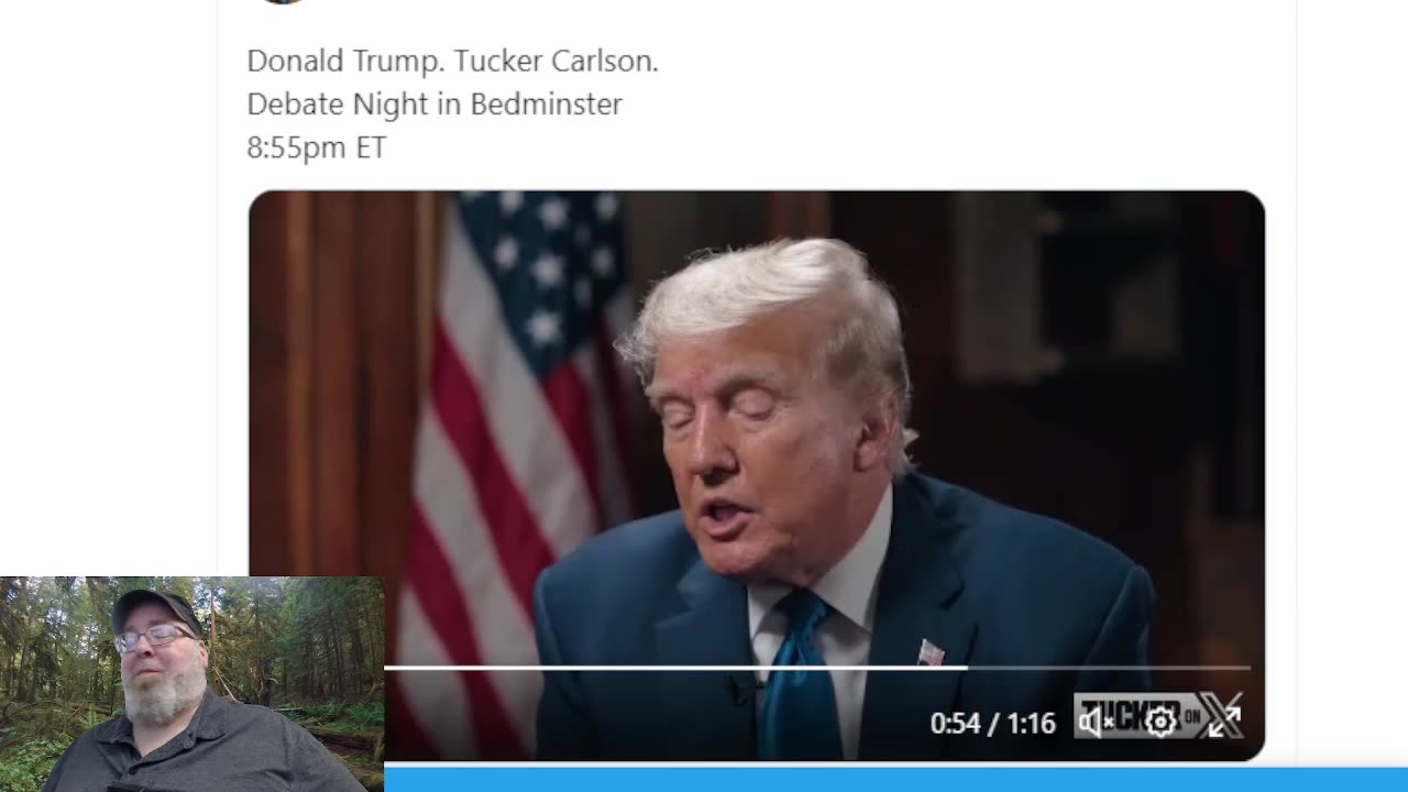 THUNDERDOME SPECIAL!! THE FOX DESTROYING TRUMP/TUCKER INTERVIEW ON **X**