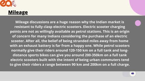 Why do we choose electric scooters?