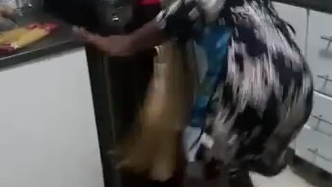 Mai T Dherira dance! Kkkkkkk 25 dec 2016