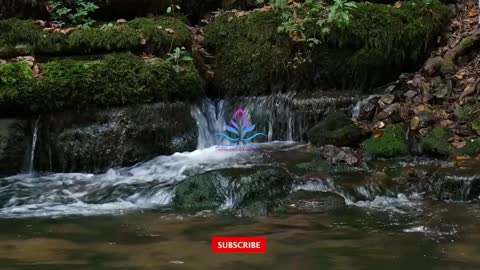 [4K ULTRAHD] Beautiful waterfall, Nature Relaxing Waterfall for Sleep 02 Hours Meditation & Yoga.