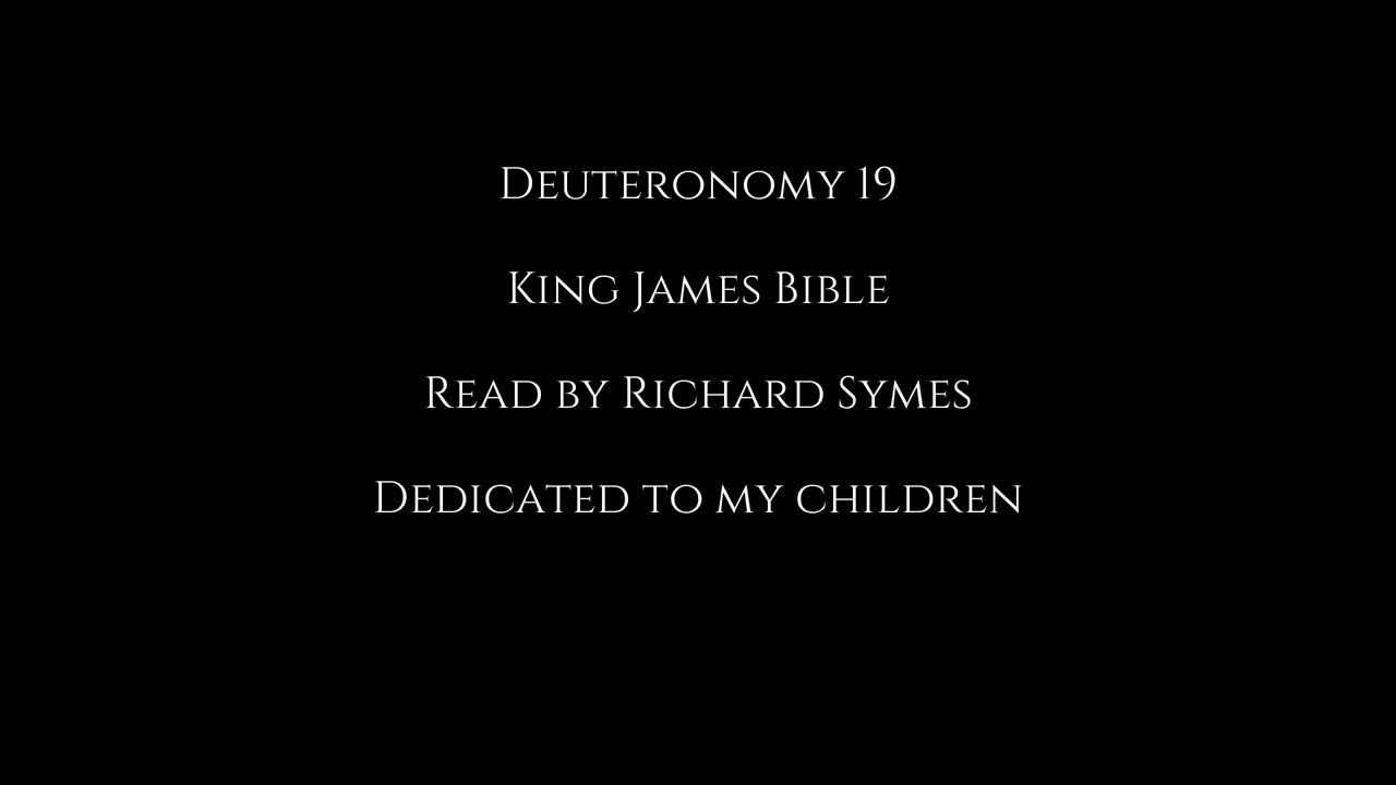 Deuteronomy 19