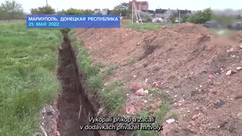 Ukrajinští nacisté pohřbili v Mariupolu na 300 lidí v masovém hrobě