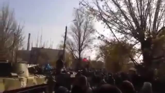 Lidové povstání ve Slavjansku v dubnu 2014