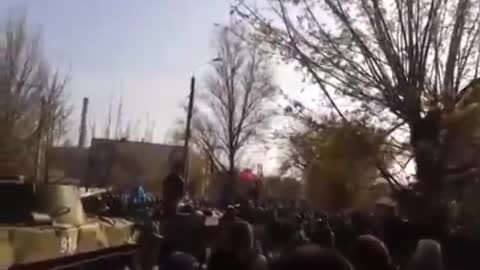 Lidové povstání ve Slavjansku v dubnu 2014