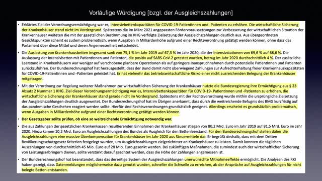 RDH Real Data Hero: Bundesrechnungshof-Bericht zur Krankenhaus-Belegungen