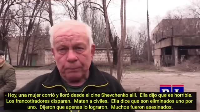 Mariupol residents talk on how Azov murdered civilians.